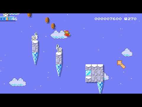 Icefall Peak (Super Mario Maker 2)
