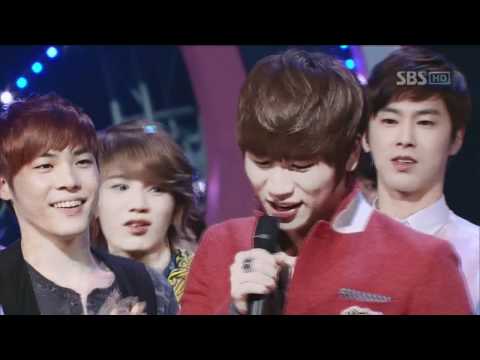 Mutizen Song - K Will (Kwill - chest jumps) @ SBS Inkigayo popular song 20110403
