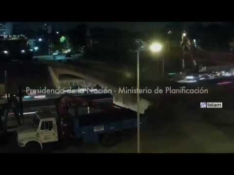 Tras la demolición del puente, habilitan temporalmente el tránsito en la avenida General Paz