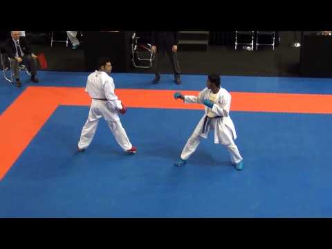 Luigi Busa (ITA) vs Jayaraman Sharrma (MAS) at Karate1 Premier League