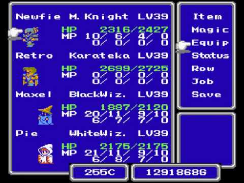 Let's Play Final Fantasy III #29 - Bahamut