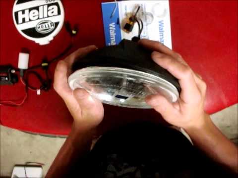 Hella 500 HID retrofit