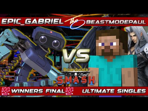 BWS #100 Winner Final - Epic_Gabriel (R.O.B) Vs. BeastModePaul (Steve) Smash Bros Ultimate SSBU