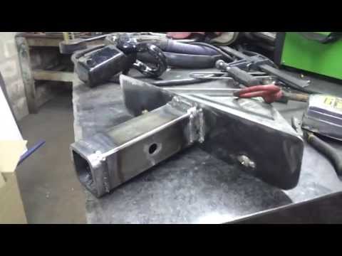 Custom License Plate Mount - Receiver Hitch