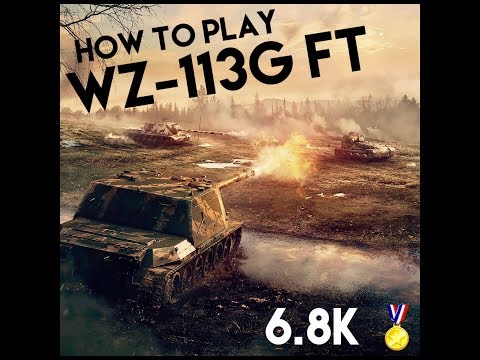 WOT Bitz: WZ-113G FT Gameplay 6.8K (English Explaining) + Bonus: Best Moments of this Week