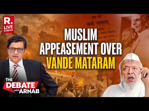 Debate With Arnab LIVE: Opposition Pushes Back On Vande Mataram But How Is It Fair?