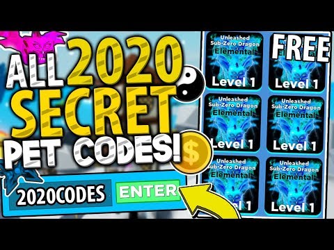 ALL 20 SECRET 2020 PET CODES IN NINJA LEGENDS!! *FREE MAX PETS!* Roblox