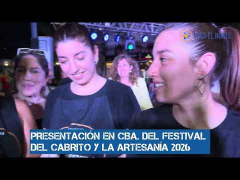 Quilino presento el Festival del Cabrito y la Artesanía 2026 en Córdoba 