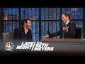 Eugenio Derbez on Playing Seth in Spanish - Late Night with Seth Meyers