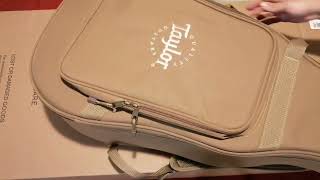 Video thumbnail for Taylor Acoustic Guitar 110e Unboxing No Commentary by Massarow Ibrahim
