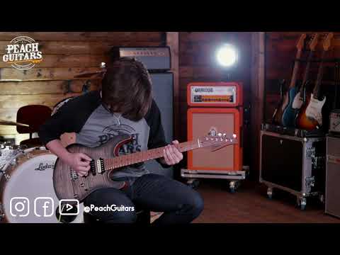 Suhr Modern Satin Flame Charcoal