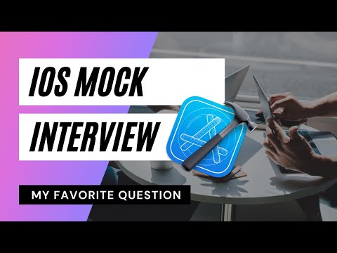 Mock iOS Interview | My Favorite iOS Interview Question thumbnail