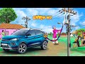 Kanjoos Electric Car Wala Ka Bijli Chori Ev Car Charging Hindi Kahaniya Moral Stories Comedy Video
