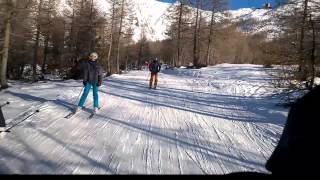 preview picture of video 'Skiing in Madesimo Italy with Brother'