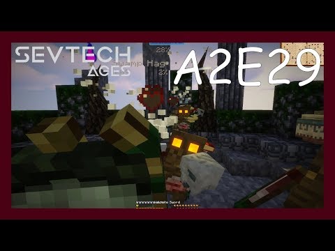 Sevtech Ages 3.11 Lets Play - How to clear crag rock tower