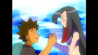 Brock and luci pokeshipping moments 🥰😜 || Girl have crush on brock 🥰😂 || #pokemon #brock #ash