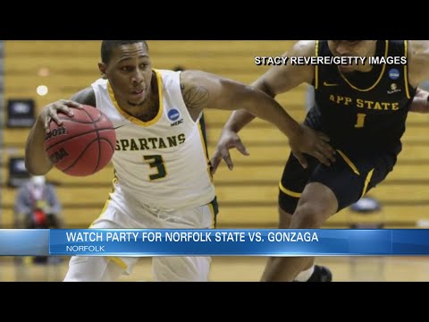 Norfolk State University hosts watch party for game against Gonzaga Saturday