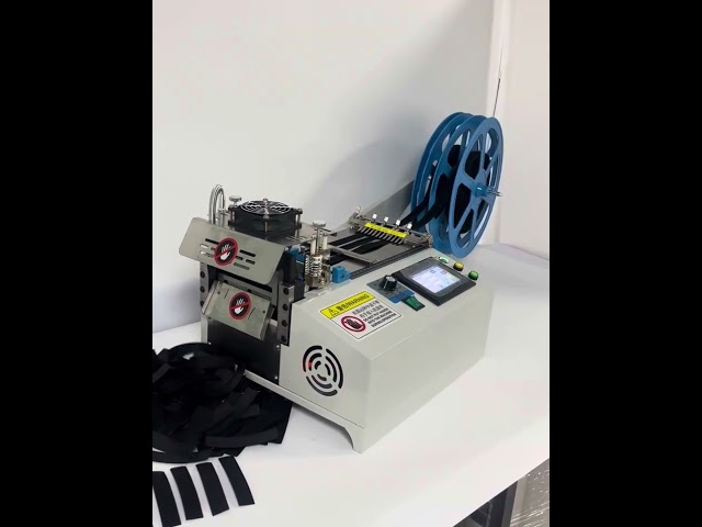Velcro Machine R. Allen Automatic Velcro Tape Cutting Machine - 100 mm Automatic Velcro Tape ...