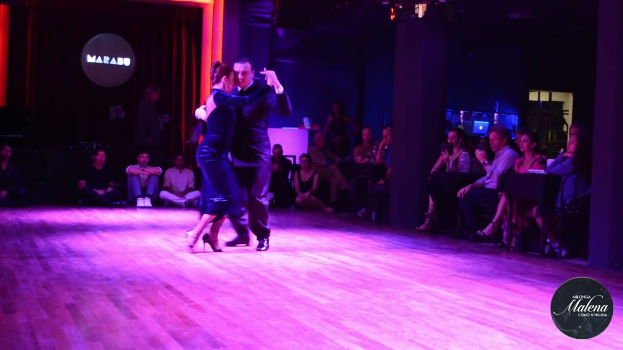 Sergey Kurkatov & Kseniya Rubina en Milonga Malena "COMO NINGUNA!! 2/3