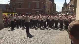 Royal Band of the Belgian Guides - God Save The Queen, La Brabançonne