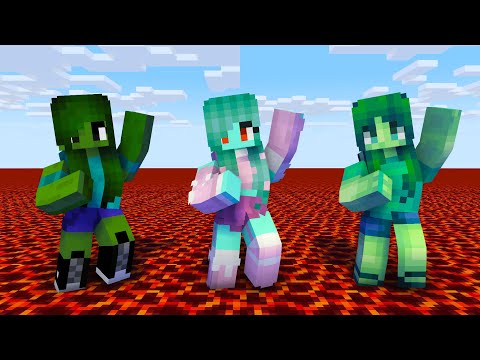 MONSTER SCHOOL | K/DA - POP STARS ZOMBIE SISTERS | MINECRAFT ANIMATION