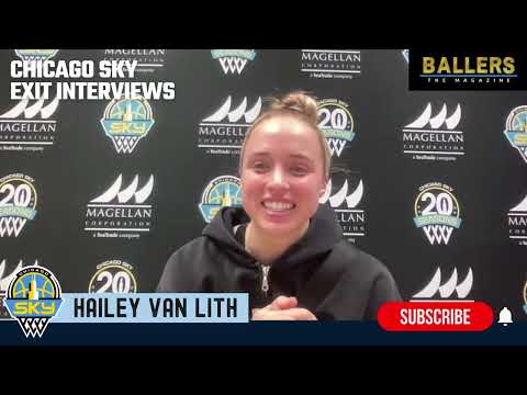 Hailey Van Lith: Chicago Sky Exit Interview | September 12, 2025