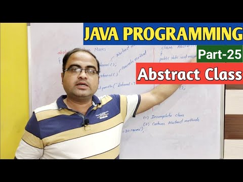 Java Programming Part 25 Abstract Class