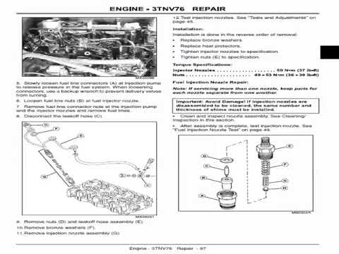John Deere 2305 Utility Tractor Service Repair Manual