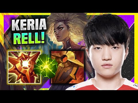 LEARN HOW TO PLAY RELL SUPPORT LIKE A PRO! - T1 Keria Plays Rell Support vs Blitzcrank! | Season 11