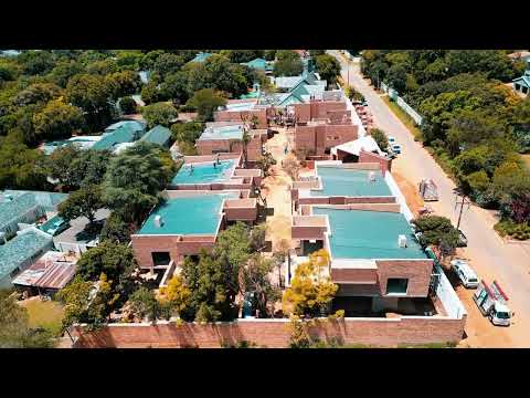 Aerial Drone Showcase | 59 East Hertford - Luxury 4-Bedroom Clusters in Bryanston