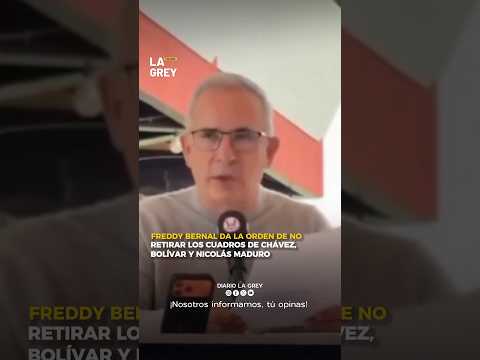 Freddy Bernal ordena mantener cuadros de Bolívar, Chávez y Maduro en todas las instituciones