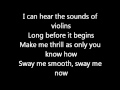 michael buble - sway lyrics 