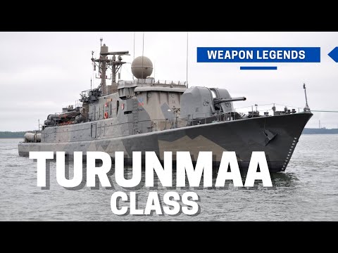 Turunmaa-class corvette / gunboat | Finnish light naval vessel with a highly powerful gun
