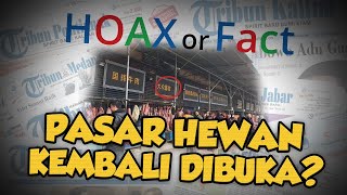 Fact: Pasar Hewan di China Kembali Dibuka saat Wabah Corona Terus Menyebar di Dunia?