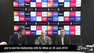 Fassone: &quot;Donnarumma decided not to renew his contract&quot;