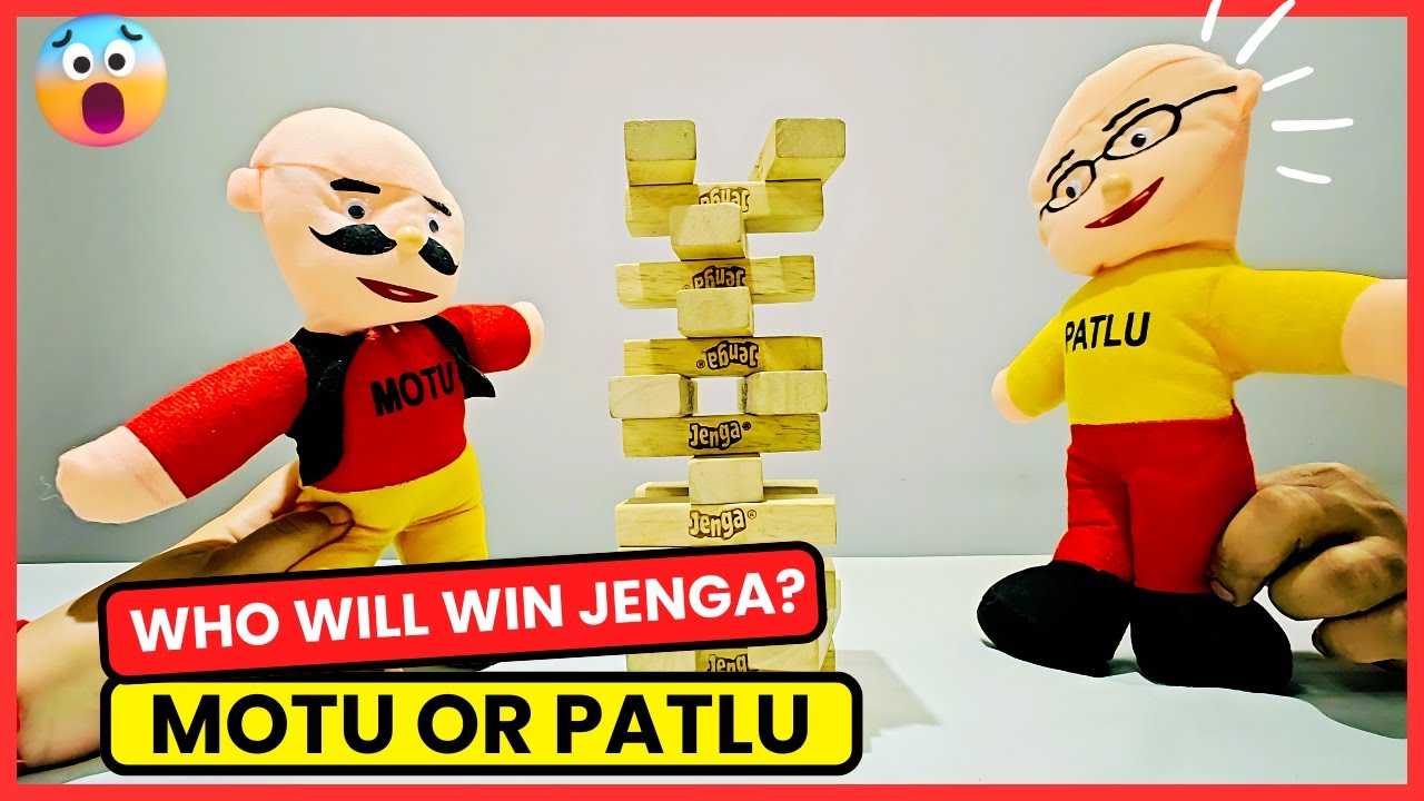 Motu OR Patlu Ki Jodi Who Will Win Jenga? Episode 6 #motupatlu #motupatlucartoon #motupatlukijodi