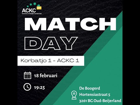 Korbatjo 1 - ACKC 1 (2e helft) 18-02-2023