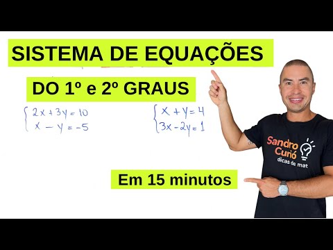 FIRST AND SECOND DEGREE EQUATION SYSTEM