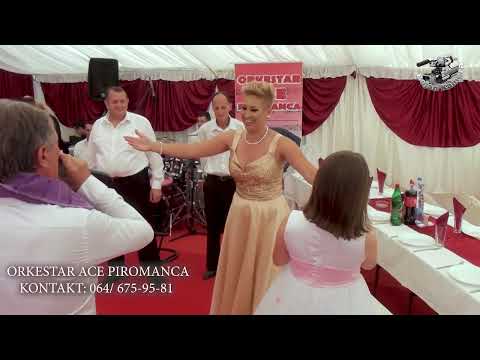NARODNI SPLET PESAMA ZA DUŠU I SRCE - ORKESTAR ACE PIROMANCA ( SVADBA  GOCA I RELJA )