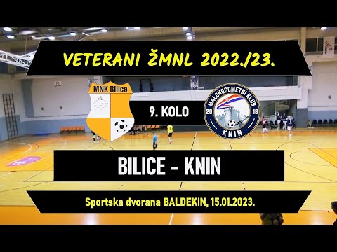 VETERANI ŽMNL: BILICE - KNIN  3:1, 15.01.2023.