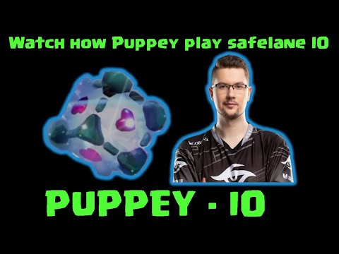 Puppey - IO (safelane) | Watch how Team Secret's Puppey Play IO in the Safelane (Dota 2 gameplay)