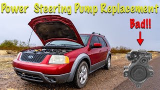 Ford Freestyle Power Steering Pump Replacement