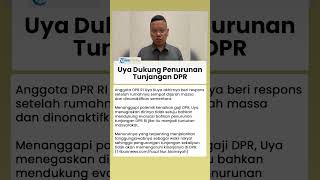Uya Kuya Dukung Penurunan Tunjangan DPR RI, Sebut Tak Memengaruhi Kinerjanya Jadi Wakil Rakyat
