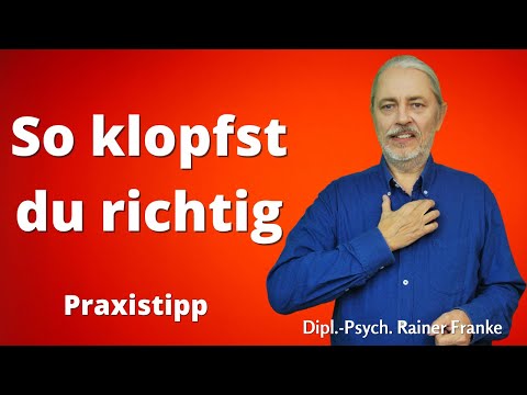 Wie und wo genau sollte man bei der MET-Klopftherapie klopfen, egal bei welchem Thema?