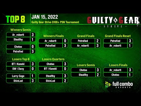GG Strive Playstation Online #9, Top 8 Finals  - Guilty Gear Strive Tournament