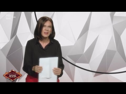 Virginia Raffaele is Bianca Berlinguer - Part 1 - Let's pretend I was 05/18/2017