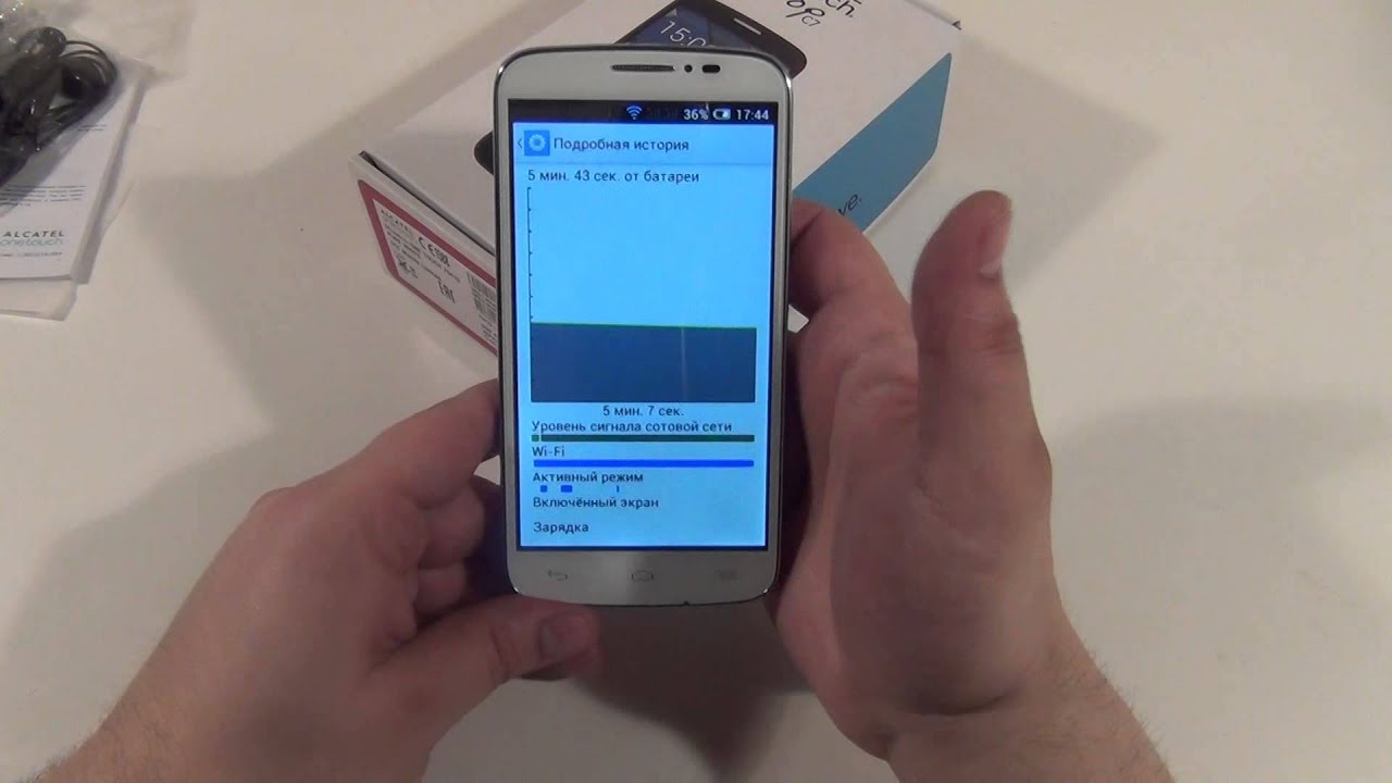 Смартфон Alcatel One Touch 7041D POP C7 Pure White