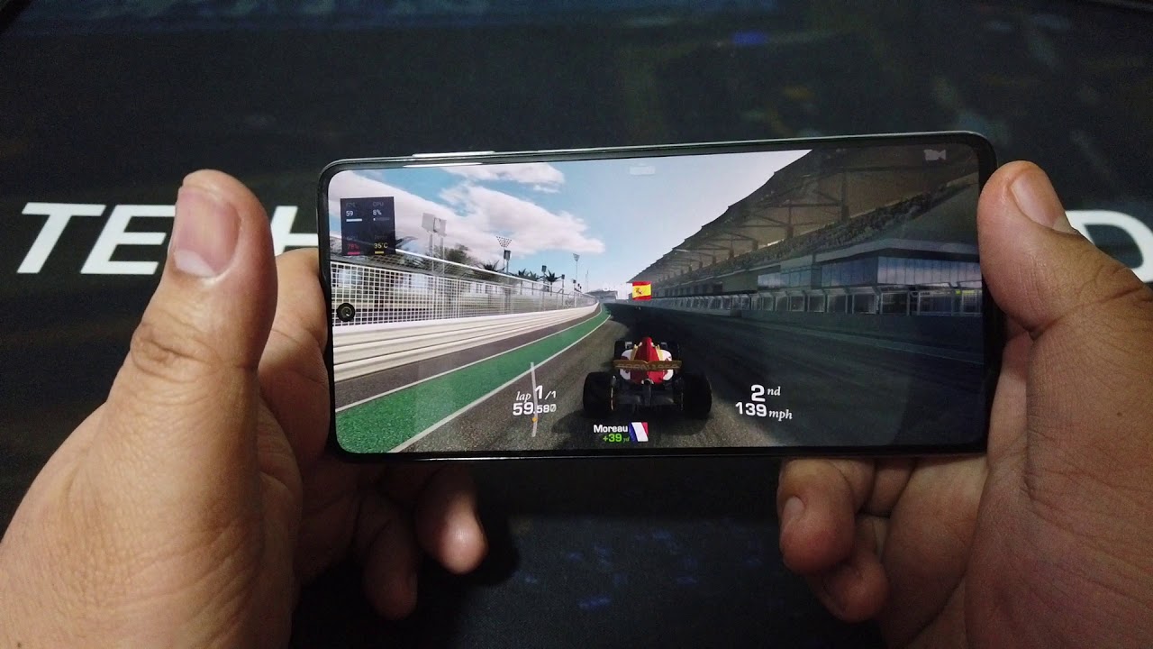 Samsung Galaxy M51 Gaming Test - REAL RACING 3