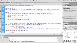 3  Converting the HTML Composition to a Joomla! Te
