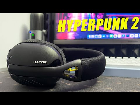 Гарнитура Hator Hyperpunk 2 Black/Yellow (HTA-847)